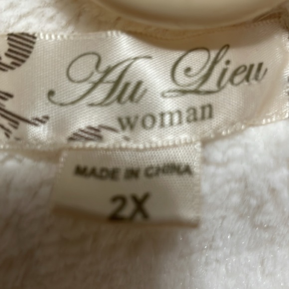 AuLieu Vest 2X Faux Fur / Shearling - Picture 3 of 7